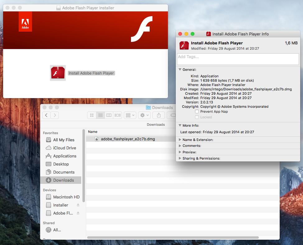 Adobe flash player for mac pro